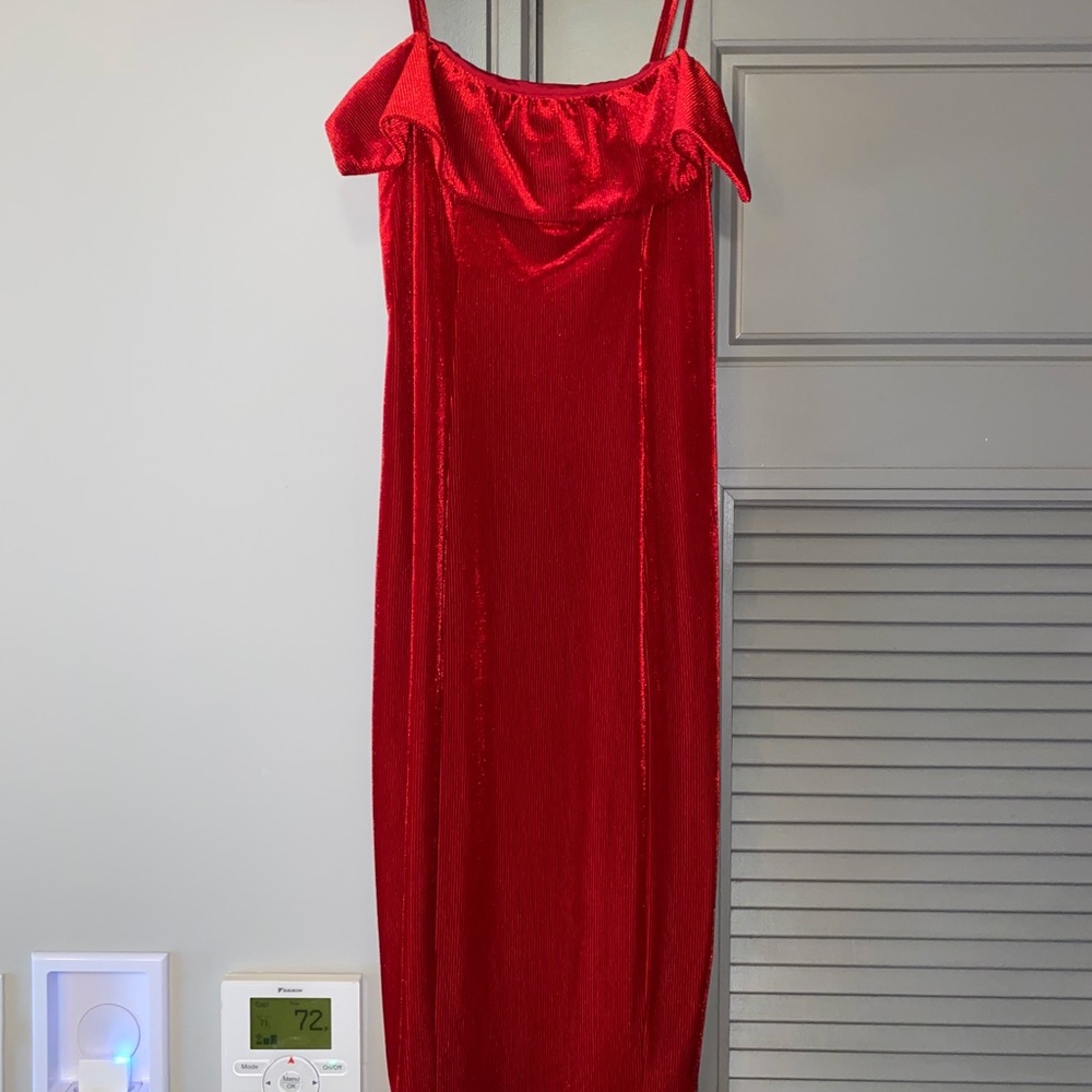NBD red cocktail dress, only worn once!